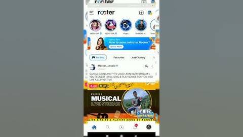 ROOTER app new features for live streamer 🎮#viral #youtube #earnmoneyonline #rooter #rooterhighlight