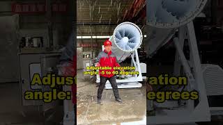 Wastewater Evaporation System Exported to UAE-Water Mist Cannon