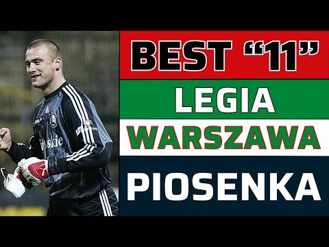 Piosenka - Legia Warszawa najlepszy skład w historii