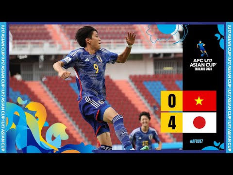 #AFCU17 - Group D | Vietnam 0 - 4 Japan