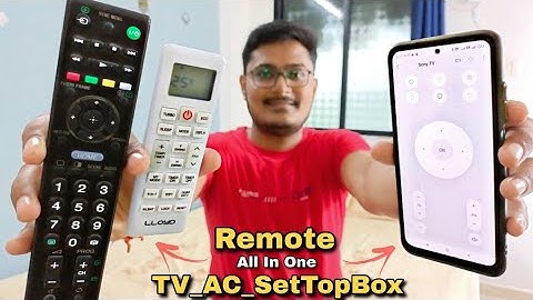 How to Use Remote Control in Mobile For TV & AC & SetTop Box | AC Remote | TV Remote | Vishal View