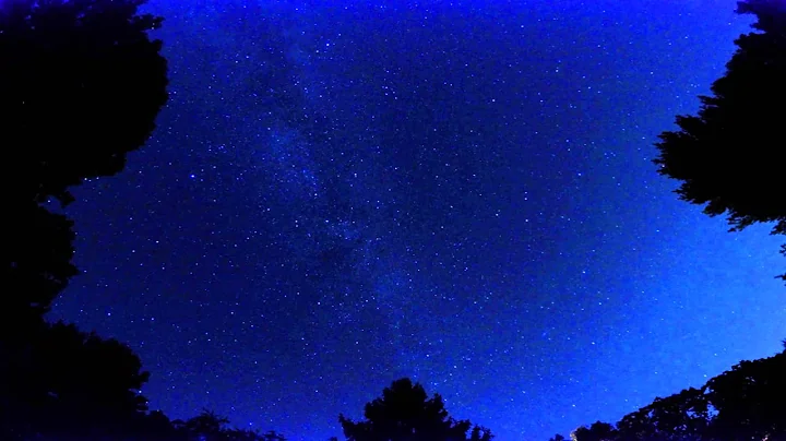 Perseid Meteor shower 8/13/2015 GoPro night lapse