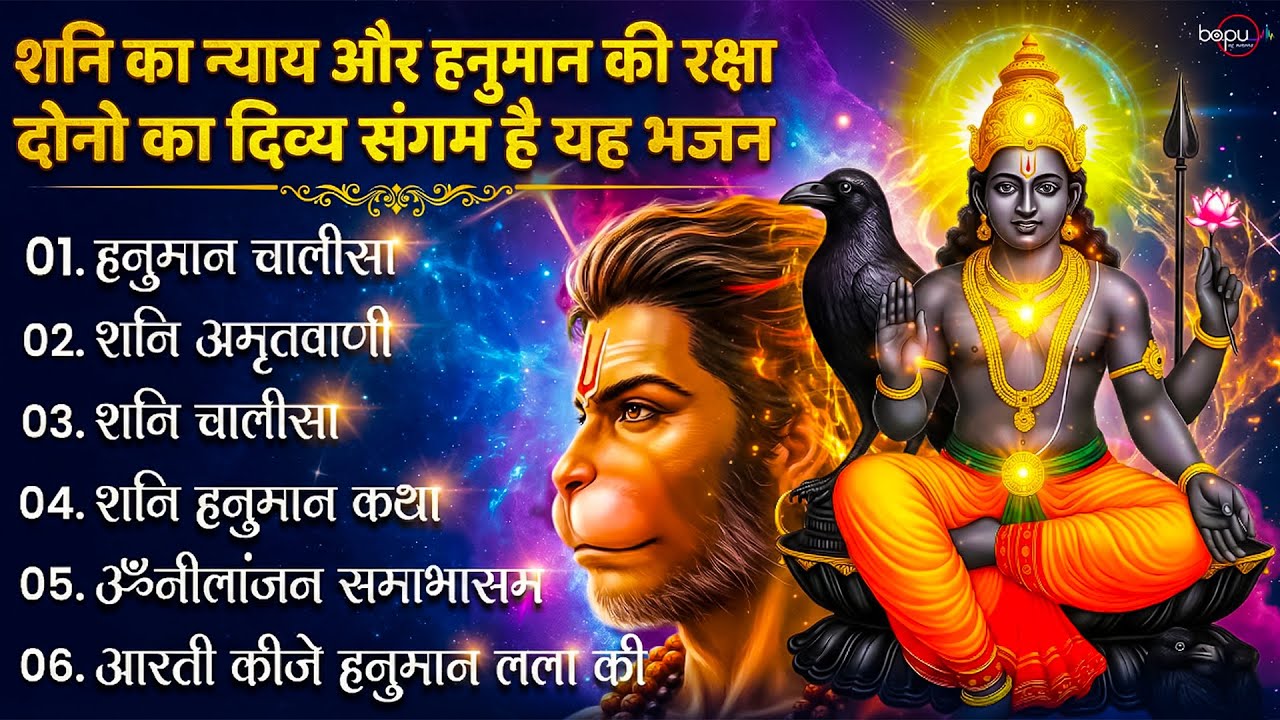 शनि - हनुमान भजन का दिव्य संगम | Shani Bhajan | Hanuman Chalisa | Shanidev Bhajan | Shani Dev Bhajan