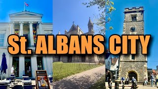 VLOG St. Albans City, England 2026 (Cathedral, Verulamium Park, Ye Olde Fighting Cocks)