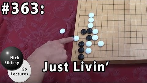 Nick Sibicky Go Lecture #363 - Just Livin