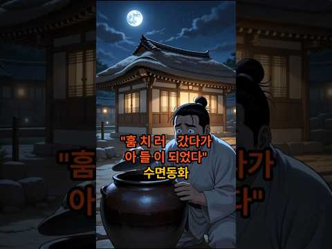 도둑질하다 걸린 그 순간 인생이 바뀐 이유 #반전 #감동 #shorts#야담#옛날이야기#수면동화#민담#오디오북