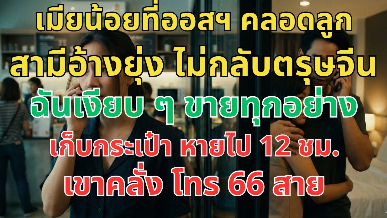 ชู้ของสามีที่ออสเตรเลียคลอดลูก เขาอ้างงานยุ่งไม่กลับปีใหม่ ฉันลากกระเป๋าหายไป