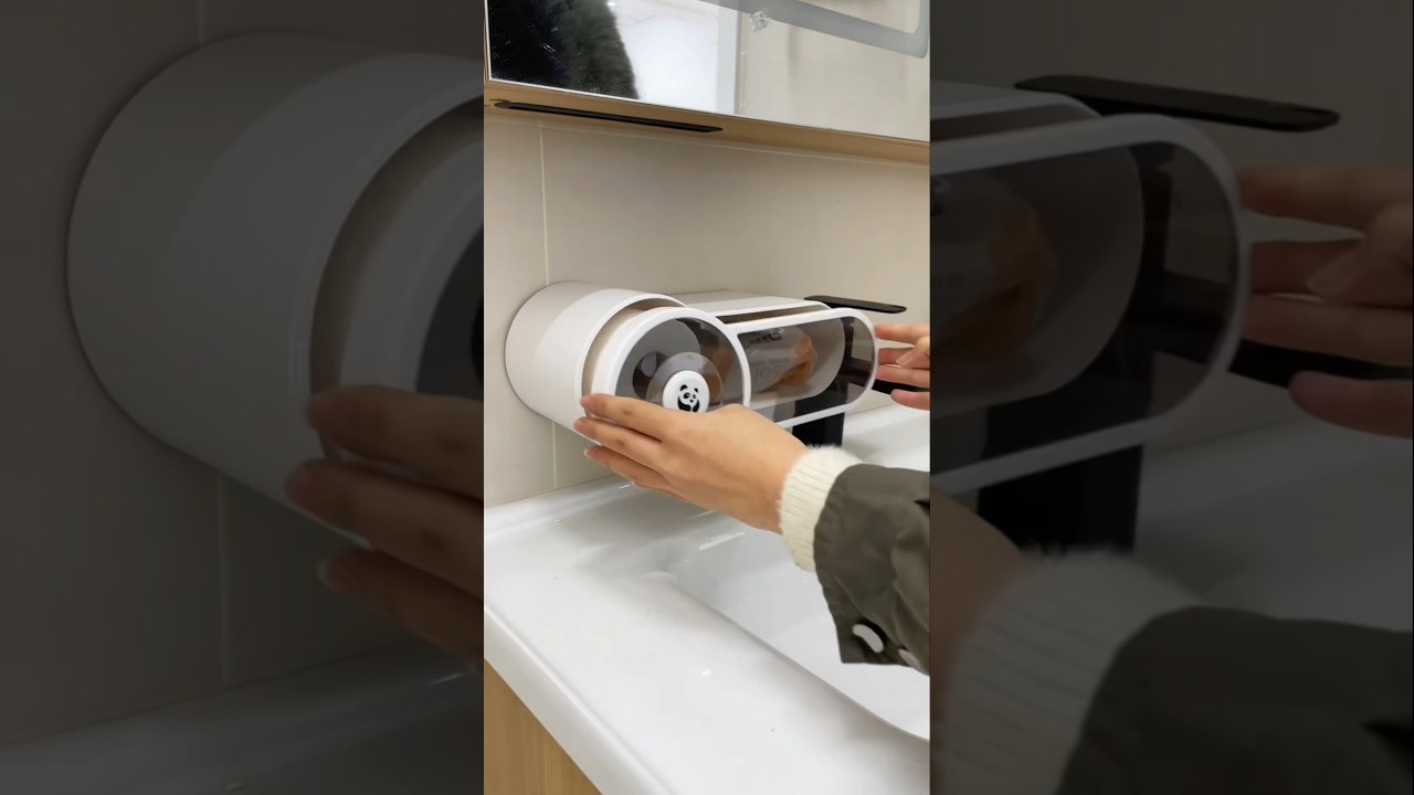 Wall Mounted Paper Roll Holder: Keep Your Bathroom Organized & Stylish
