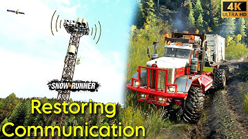 Restoring Communication (Communication Tower) 🗼 Season 10 | Snowrunner