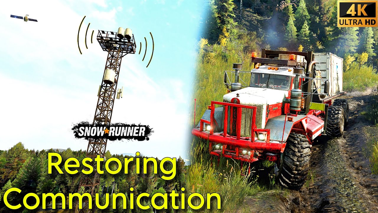 Restoring Communication (Communication Tower) 🗼 Season 10 | Snowrunner