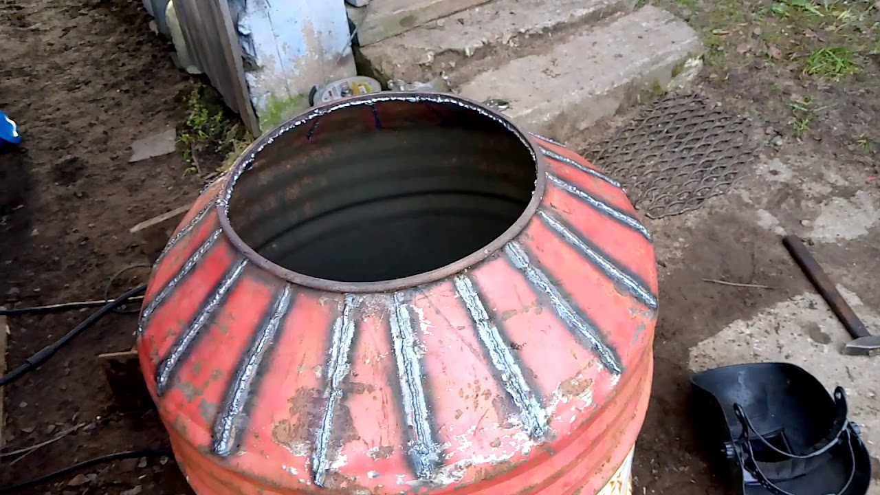 Бетономешалка из того что было!DIY concrete mixer - YouTube