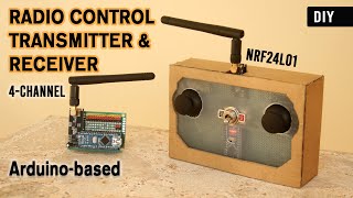 Build an Arduino Radio Transmitter & Receiver for RC Aircraft & Vehicles