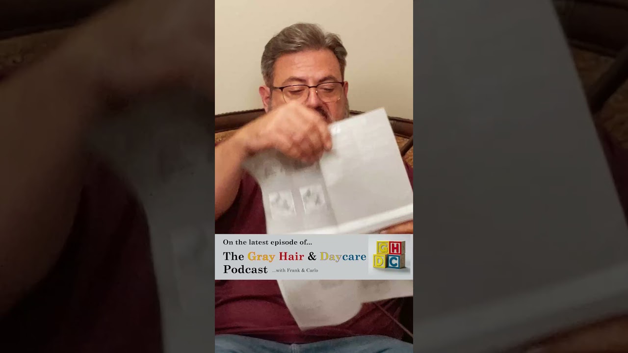 Crash Test Daddy! #dadtalk #grayhairdaycare #podcast #fisherprice #bathtime #genxdad