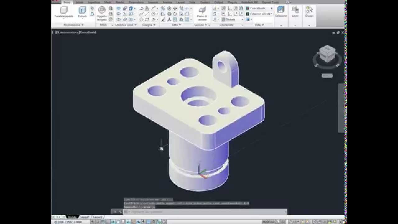 Update New Geometria Piatta - Ricavare il 2D da Solidi 3D - AutoCAD