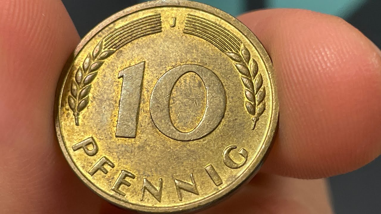 1950 Germany 10 Pfennig Coin • Values, Information, Mintage, History, and  More - YouTube