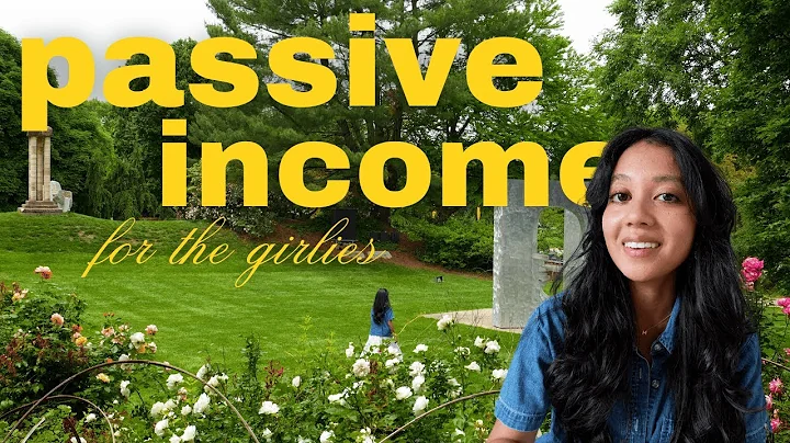passive income for the girlies 101 // how to make money so that you can actually live your life thumbnail