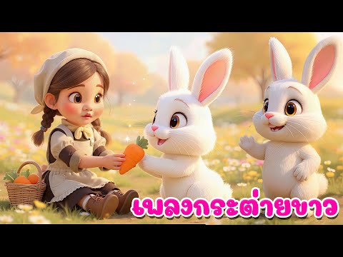 เพลงเด็ก เพลงกระต่ายขาว | กระต่ายกินแครอท เพลงเด็กคิดส์มีซอง 2568