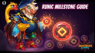 Runic Millstone Strategy for Fast Account Growth ! Hero Wars Alliance!