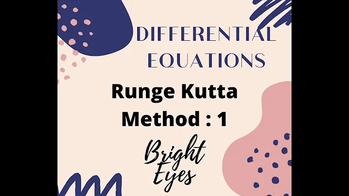 Numerical Solution of ODE by Runge-Kutta Method