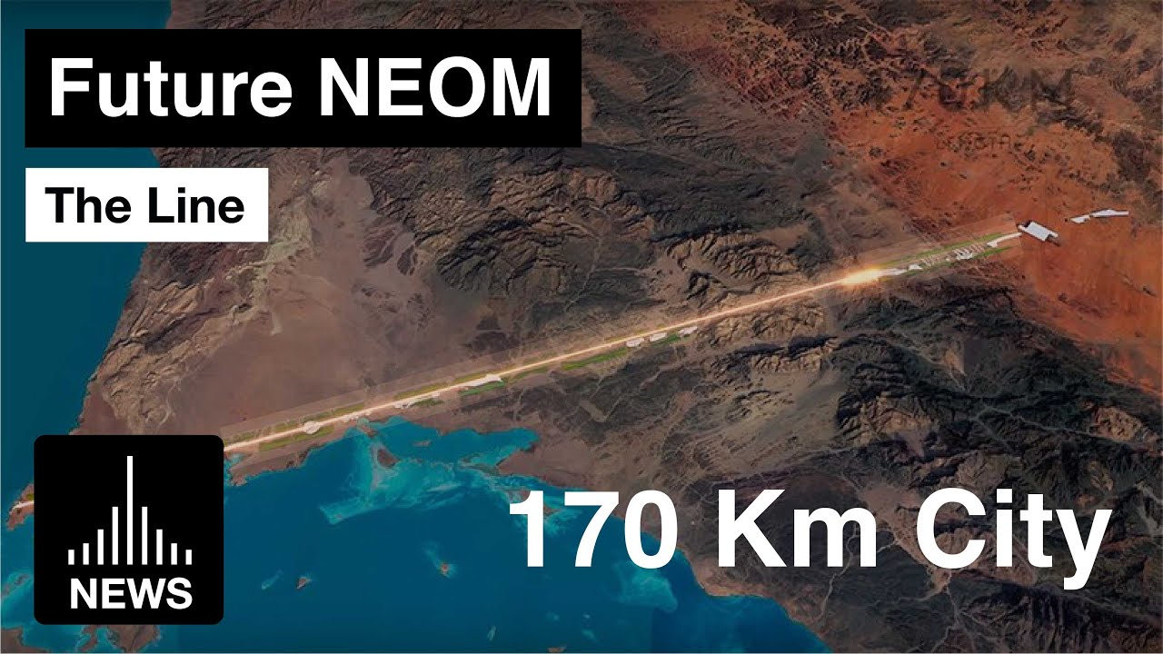 Future Neom - The Line, a 170 Km City in Saudi Arabia - YouTube