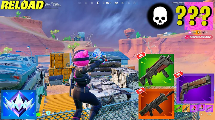 High Elimination Unreal Ranked Solo Reload Zero Build Gameplay | Fortnite Chapter 6