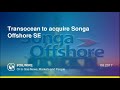 Transocean to acquire Songa Offshore SE