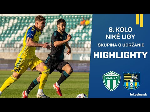 MFK Skalica - FC Košice  3:1 8. kolo nadstavby Niké liga