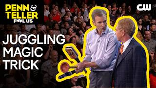 Magicians Perform Juggling Magic Trick  Penn U0026 Teller Fool Us  The Cw