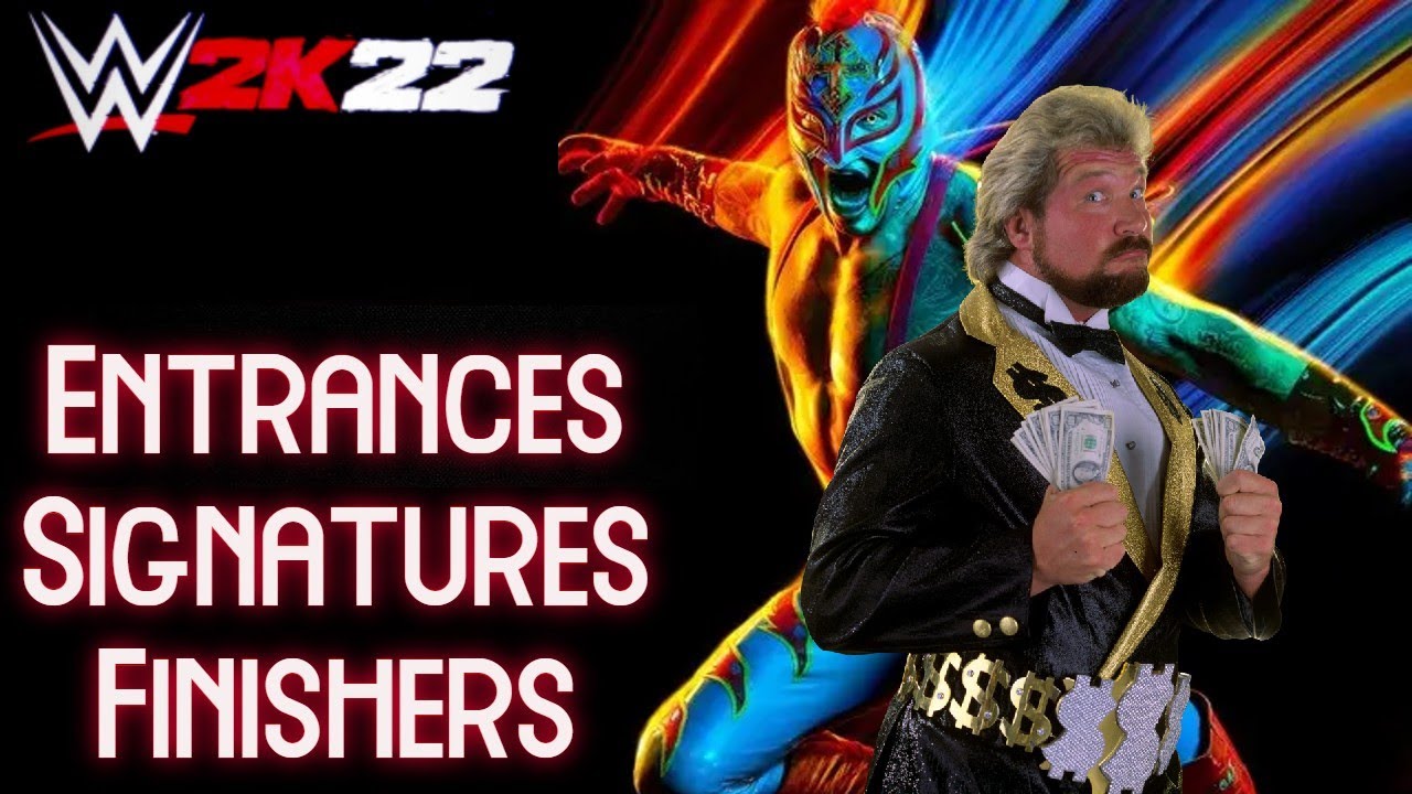 WWE 2K22 Entrances/Signatures/Finishers Ted Dibiase YouTube