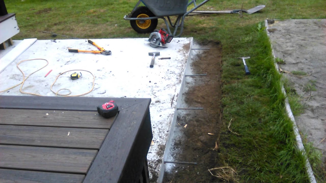 Small Concrete Job CGC part 1 YouTube