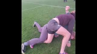 112kg Judo/BJJ Male vs 65kg Olympic Wrestling/SAMBO female