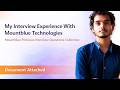 My Interview Experience With Mountblue Technologies | Mountblue Previous  Interview Questions