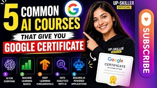 5 Google AI Courses You MUST Do in 2026 | Free Certificate & Career Boost