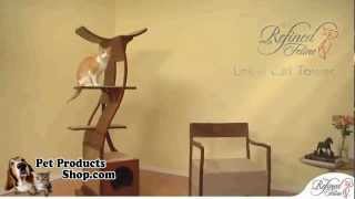 PetProductsShop - Refined Feline Lotus Cat Tower