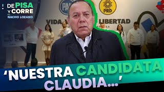 ‘Nuestra candidata Claudia…’: Jesús Zambrano confunde a Gálvez con Sheinbaum | DPC con Nacho Lozano