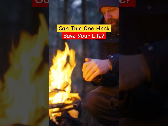 Ultimate Survivalist Tips: Stay Warm Without Fire #shorts class=