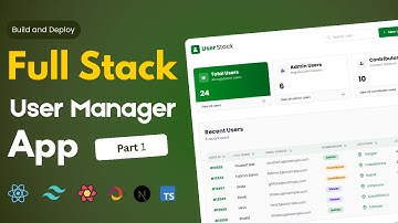 Build a Full Stack User Manager User App With React, Typescript, and Next Js (Part1)