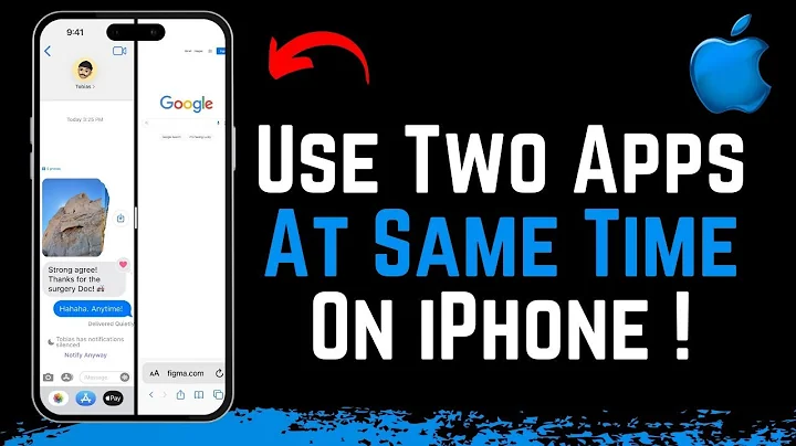How to Use Two Apps At the Same Time on iPhone !