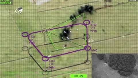 Yamaha RMAX doing monocular-vision obstacle avoidance