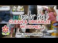 🧺 EXTREME KITCHEN ORGANIZATION | UNDER SINK ORGANIZATION HACKS | CLEAN #WITHME | Lauren Yarbrough