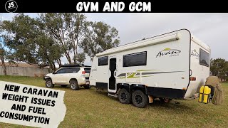 New Caravan test Tow! Total confusion on weights and finding our first problems!