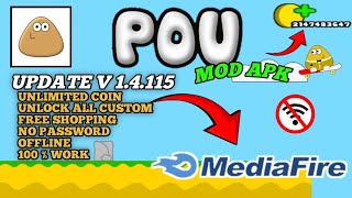 Download POU mod apk v1.4.115 [Unlimited Coin] || Terbaru 2023 screenshot 4