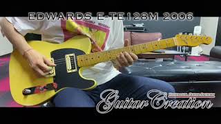 EDWARDS E-TE128M #BUTTERSCOTCH BLONDE 2006年製【Seymour Duncan