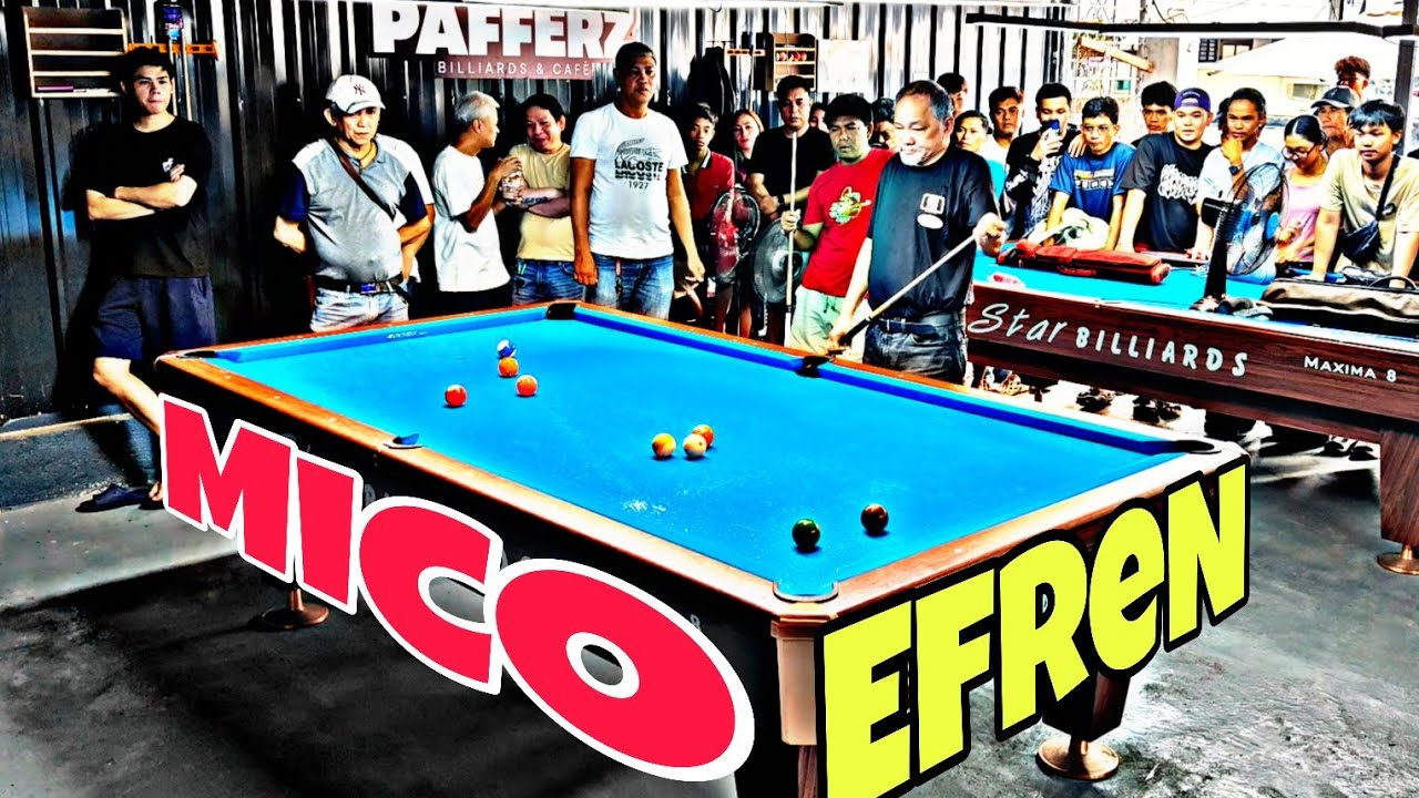 Efren BATA Reyes ⛔ 9-10 +1Win 🆚 Mico indanga ⛔RACE 19-20 @Laguna