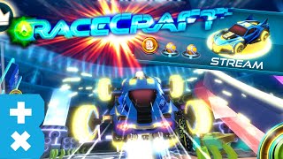 Craft & Build Awesome Stunt Race Tracks STREAM Unlocked in RACECRAFT!