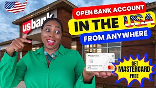 How To Open A Bank Account In The USA From Any Country \& Get A Debit Mastercard FREE