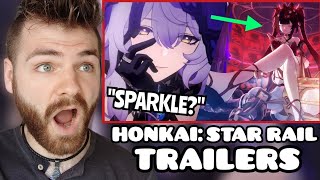 First Time REACTION to All HONKAI: STAR RAIL Character Trailers | Part 4
