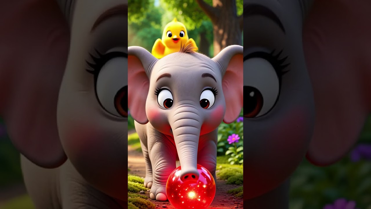 😱 Wait… WHAT Happened to the Little Elephant?! 🐘✨ #Shorts - YouTube