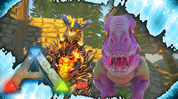Ark: Pooping Genesis ~ Ep 12 ~ Indominus Rex & Dragon Gods!