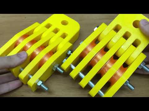 Lift Heavy Object Easily (3D Printed Pulley System)